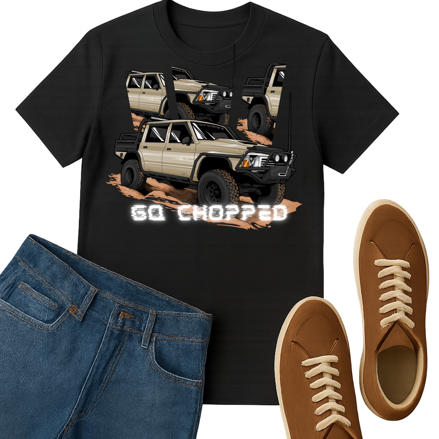 Chopped GQ Nissan Patrol Shirt
