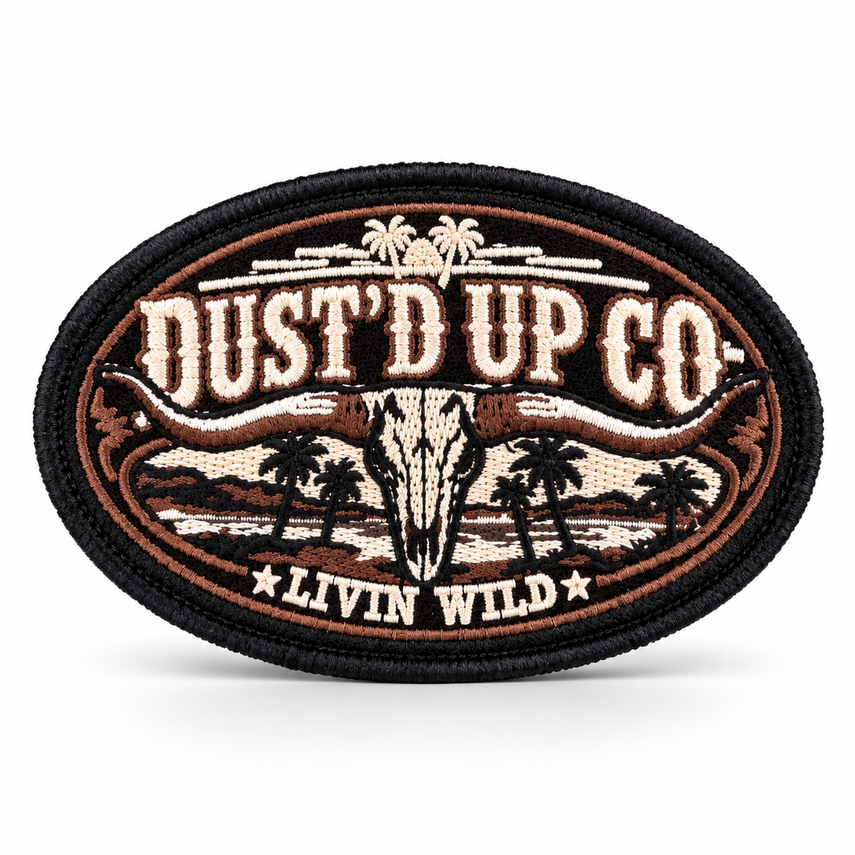 Livin Wild | Velcro Backing 4WD & Camping Patch