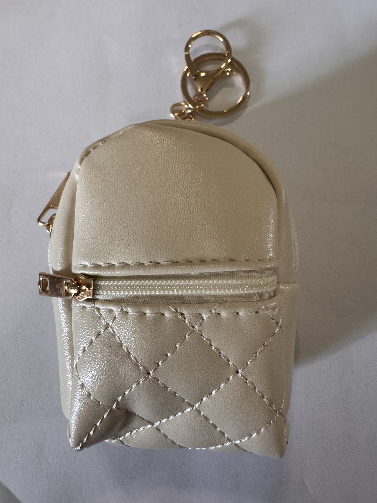 Mini Backpack Keychain Bag for Women,