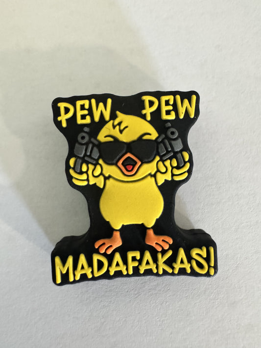 Pew Pew silicone bead