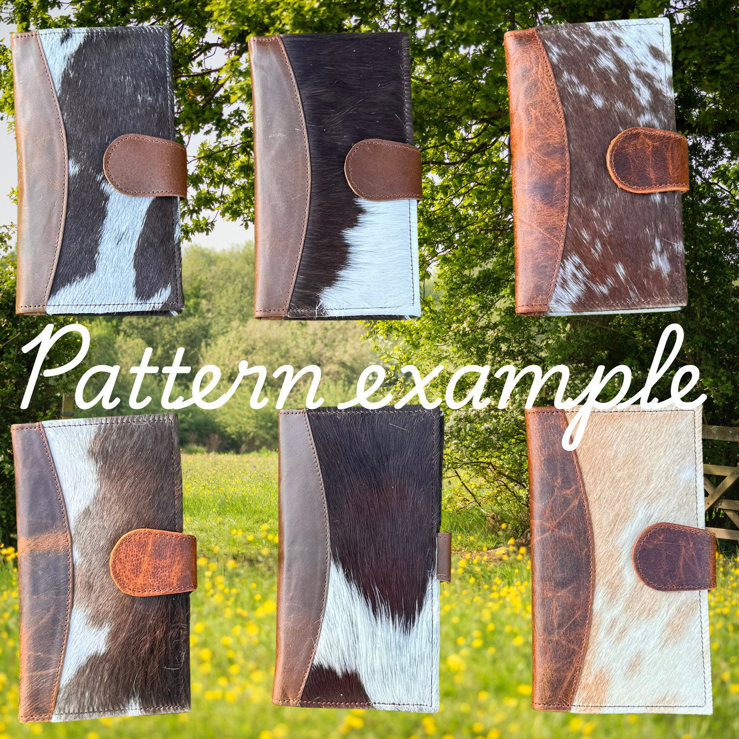 Shazza Cowhide Purse