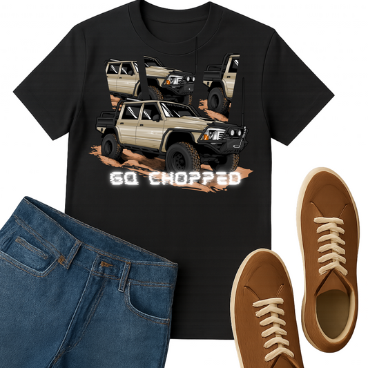 Chopped GQ Nissan Patrol Shirt
