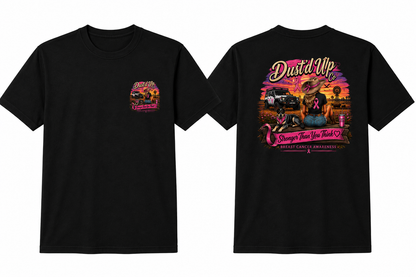 Breast Cancer Awareness Tee, back print detail