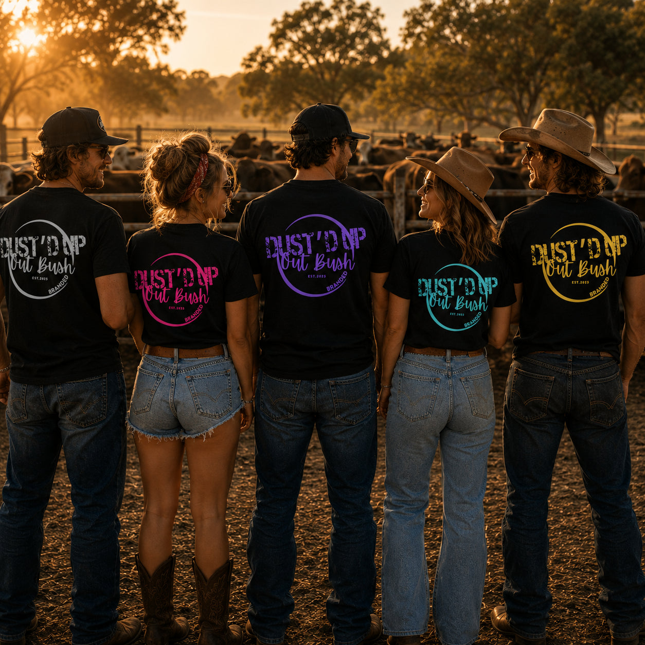 Dust’d Up Out Bush Tee