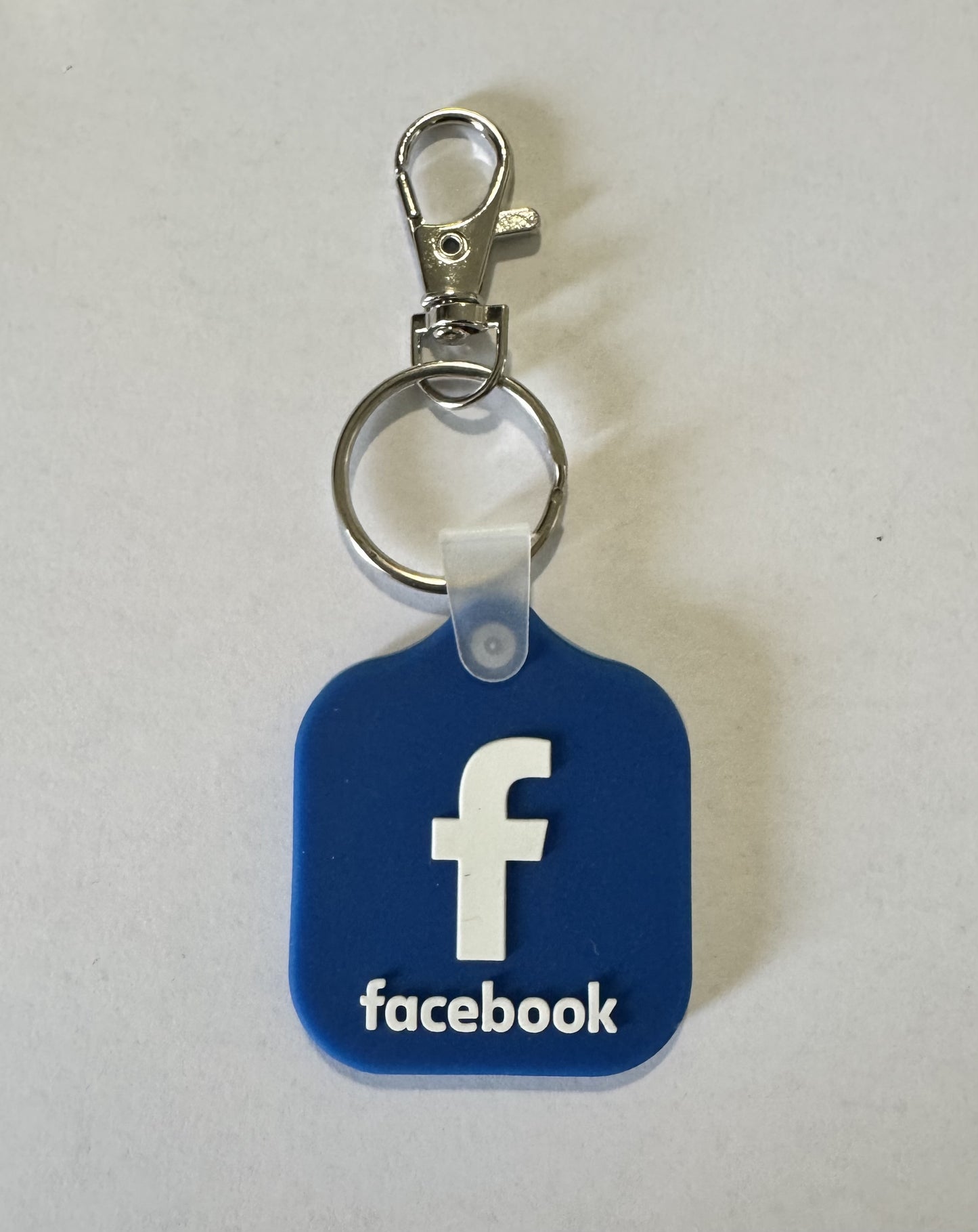 Socials NFC  Silicone Key ring with your social's
