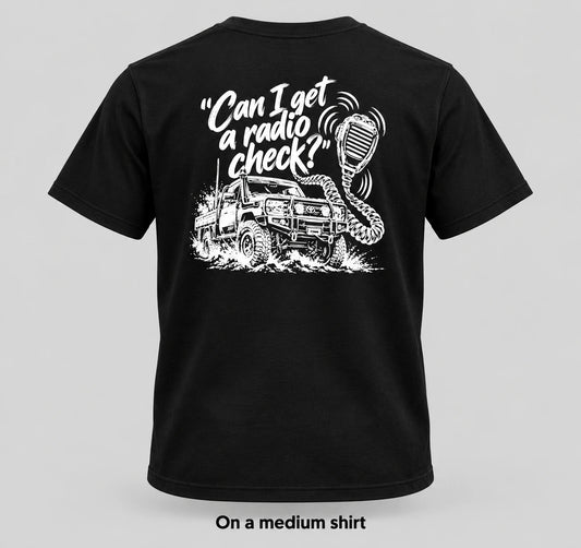 Radio Check Tee