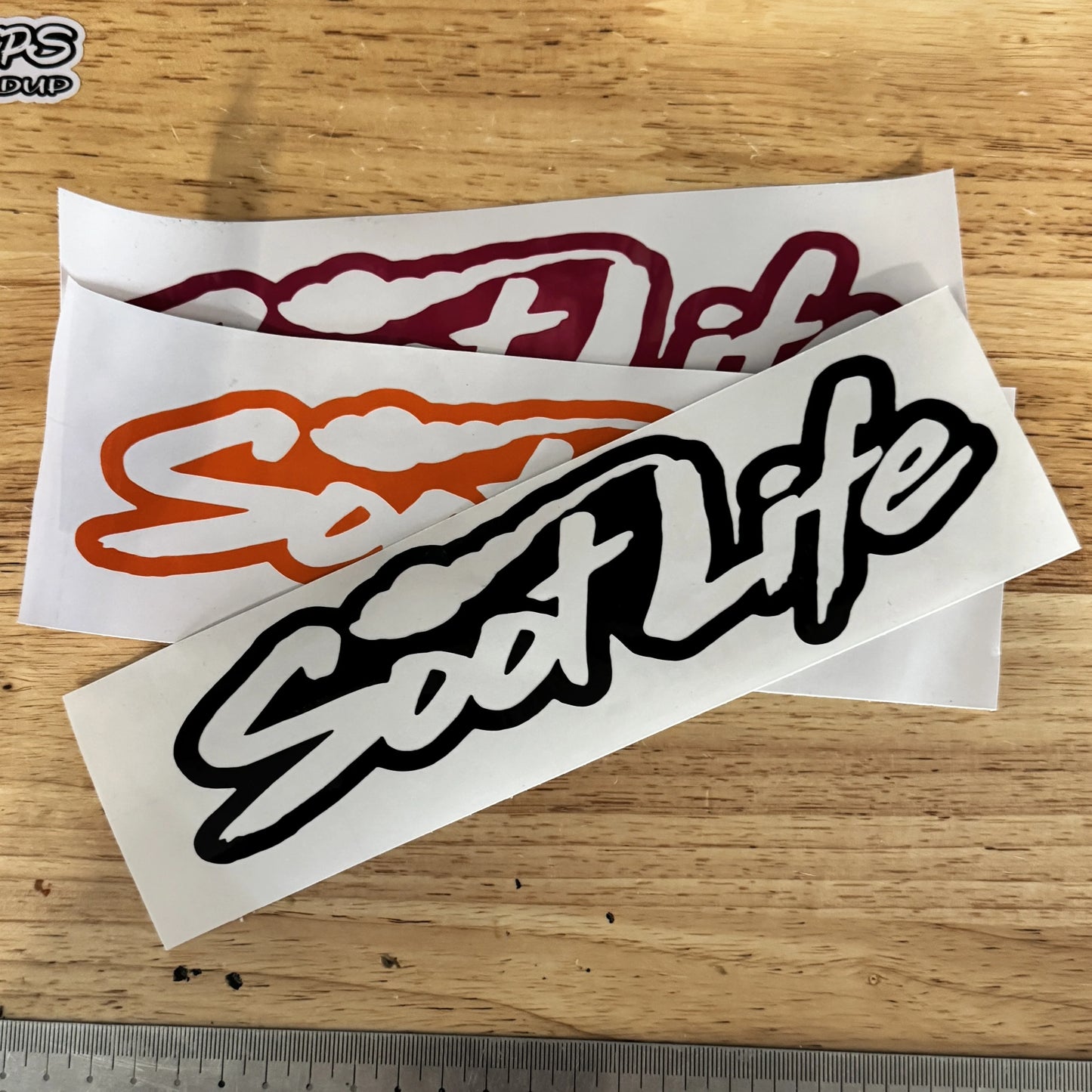 🔥 Soot Life Sticker – Diesel Power & Rolling Coal 💨