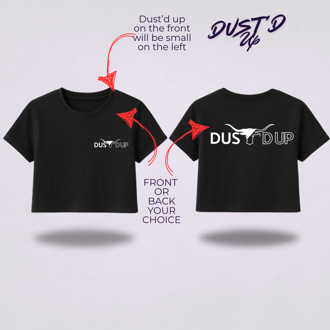 All Dust'd up Crop Tops