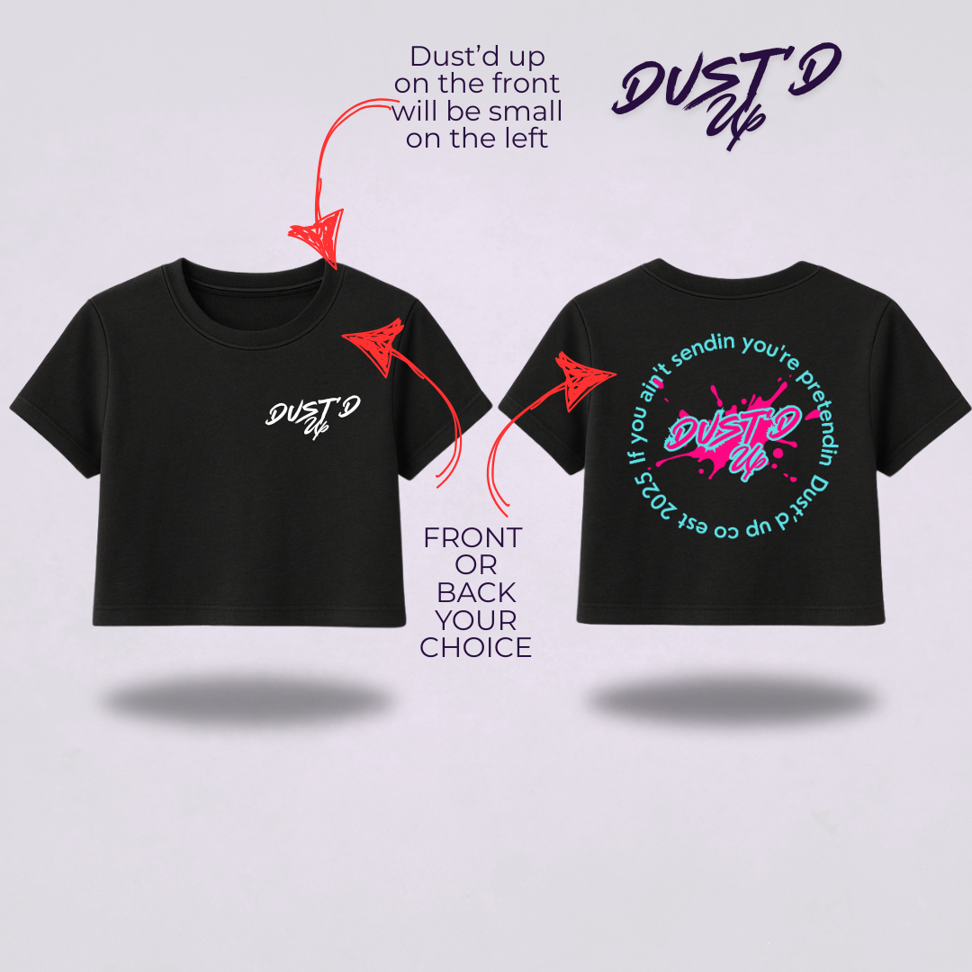 All Dust'd up Crop Tops