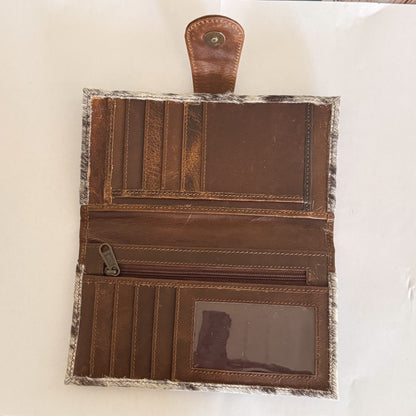 Shazza Cowhide Purse