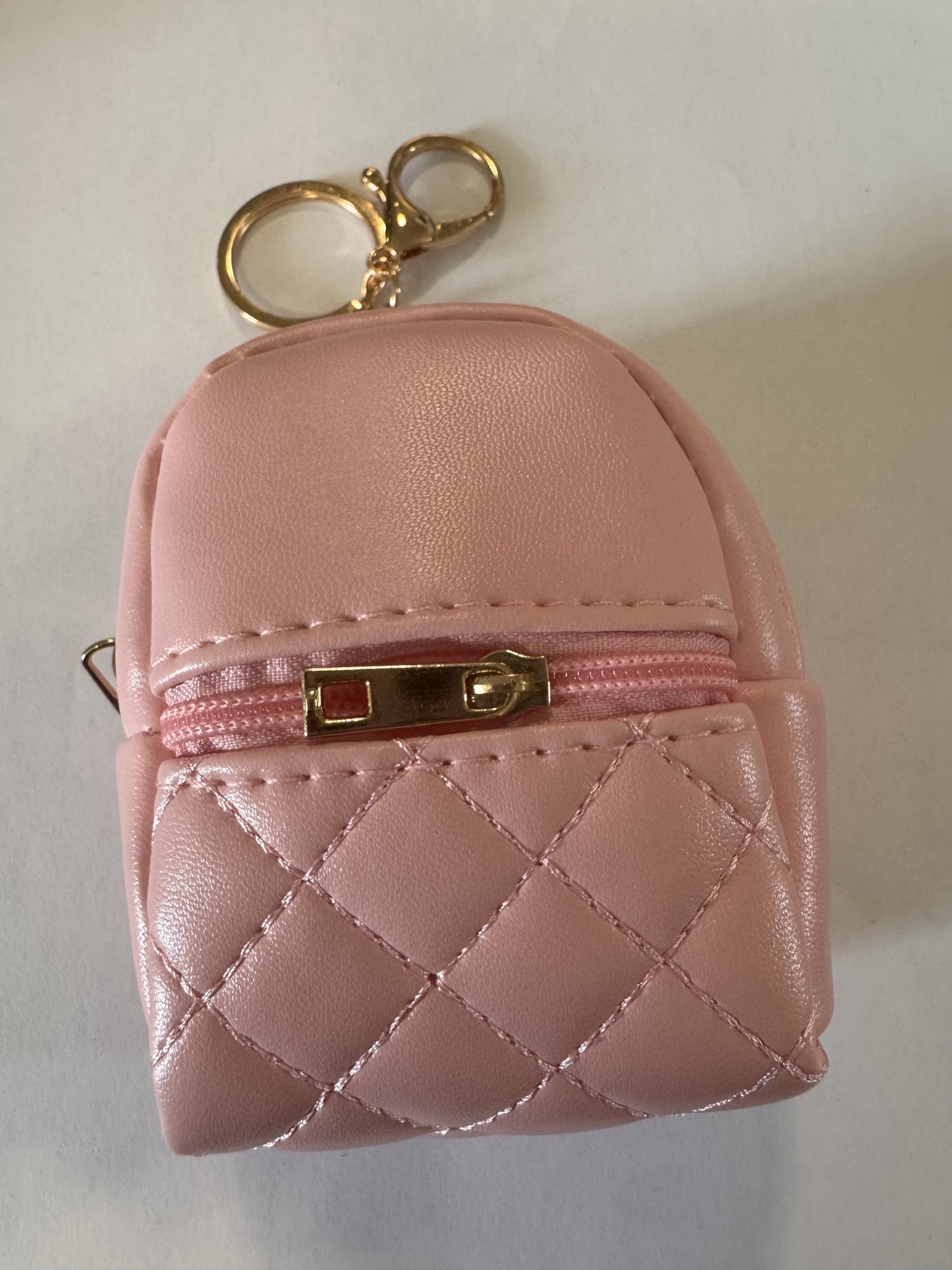 Mini Backpack Keychain Bag for Women,