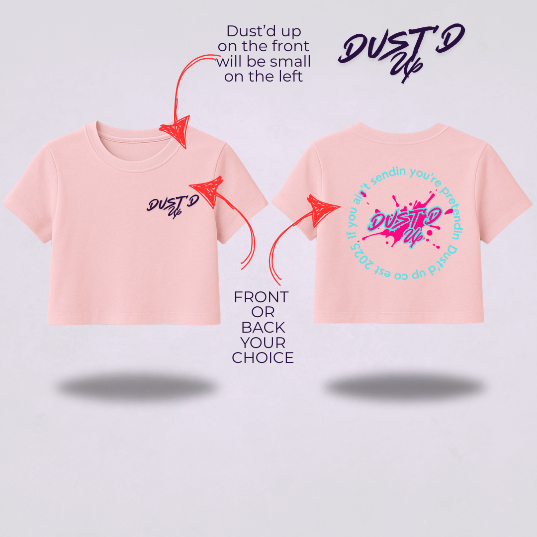 All Dust'd up Crop Tops