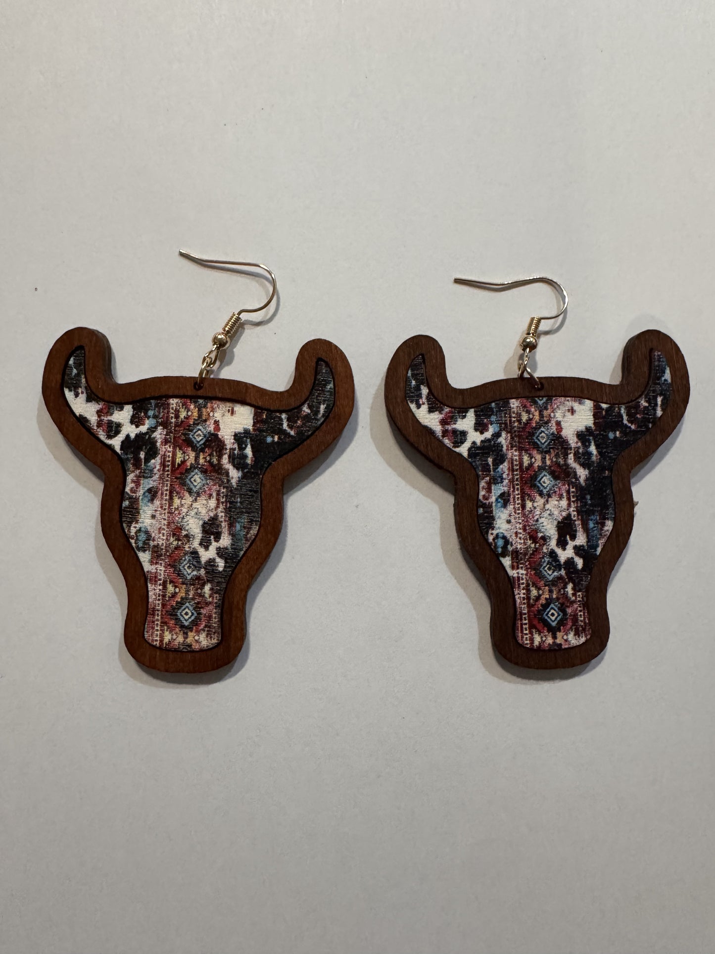 Bull Head Earrings